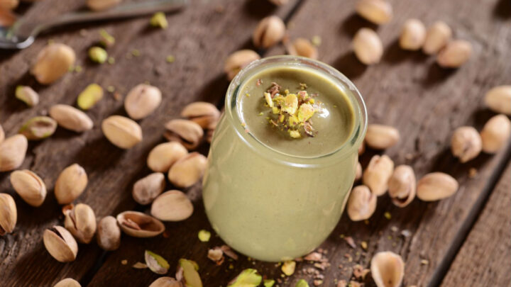 Colazione con crema di pistacchio